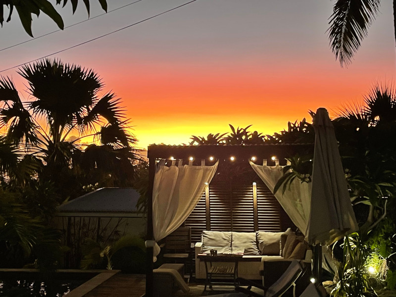 Piscine Bungalows les Porcelaines